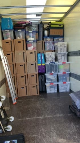 Büroumzug - professionelle Verladung